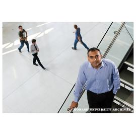 Dr Abid Khan, Interim Director of the Melbourne Centre for Nanofabrication