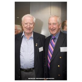 John Dann and Rob Jones at the Back to Caulfield Reunion