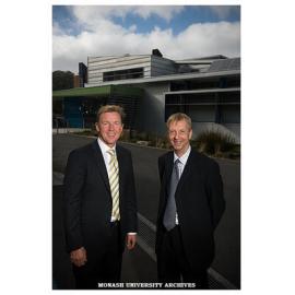 Professorial Fellow John Thwaites and Professor Dave Griggs, Monash Sustainability Institute