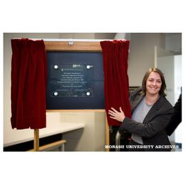 The Federal Minister for Health and Ageing, the Hon Nicola Roxon MP, opening the Gippsland Medical School