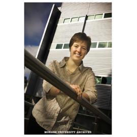 Monash IT Research Fellow, Dr Sarah Boyd, winner of an award from the Burnham Institute of Medical Research