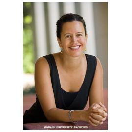 Manager of Monash University ePress, Michele Sabto, winner of the Council of Australian University Librarians Achievement Award for 2005