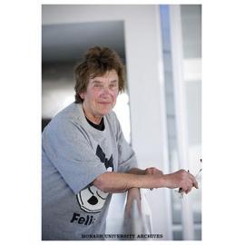 Anne Jolliffe, Australia's first female animator, speaker at a symposium on research in animation techniques.