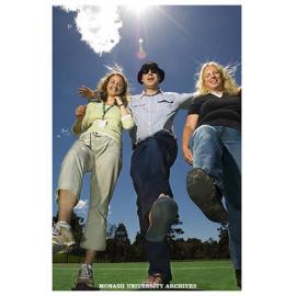 Tamsin Sawford, David Dowe and Tracy Warner, participants in the 10,000 Steps Challenge