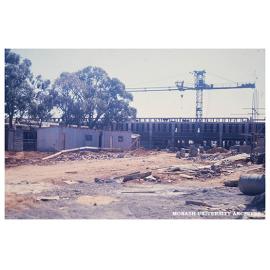 Construction on Clayton site