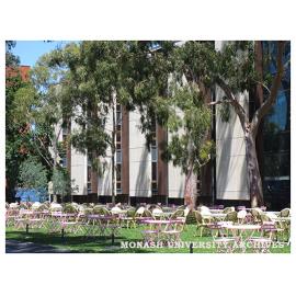 Seating in forum, Clayton campus