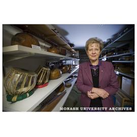 Professor Margaret Kartomi, Director of the Music Archive of Monash University