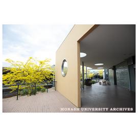 Student lounge deck, Gippsland campus