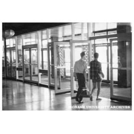 Entrance to the Union Building facing the Menzies Building