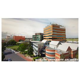 Caulfield campus buildings raised view