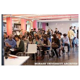 Open Day attendees at architecture information session