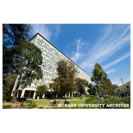 Menzies Building and Forum lawns