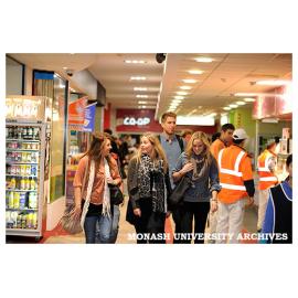 Students in Campus Centre