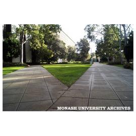 View of Forum from Robert Blackwood Hall end (east)