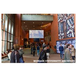 Robert Blackwood Hall foyer - Clayton Open Day 2012
