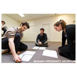 Wind in the Willows rehearsal