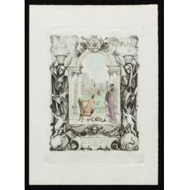 Alexander the Great at the head of his Army, immediately appears in a large field under the Window.