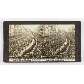 The Coronation of H.M. King George V. The Royal North West Mounted police. Royal Progress through London