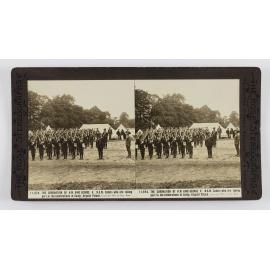 The coronation of H.M. King George V. N.S.W. Cadets who are taking part in the celebrations in camp, Crystal Palace