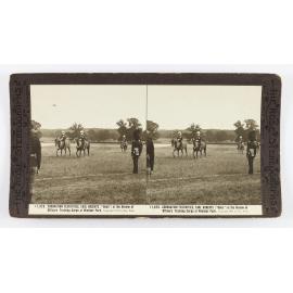 Coronation festivities, Earl Roberts ("Bobs") at the review of Officers Training Corps at Windsor Park