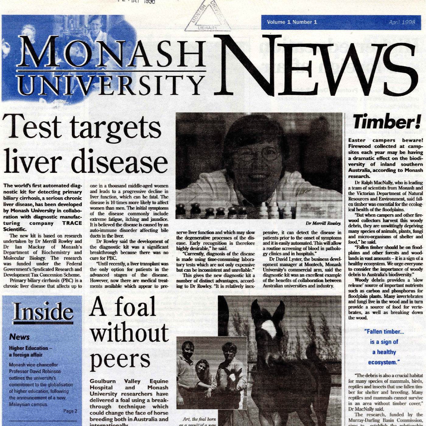 MON197: Monash University News/Monash News