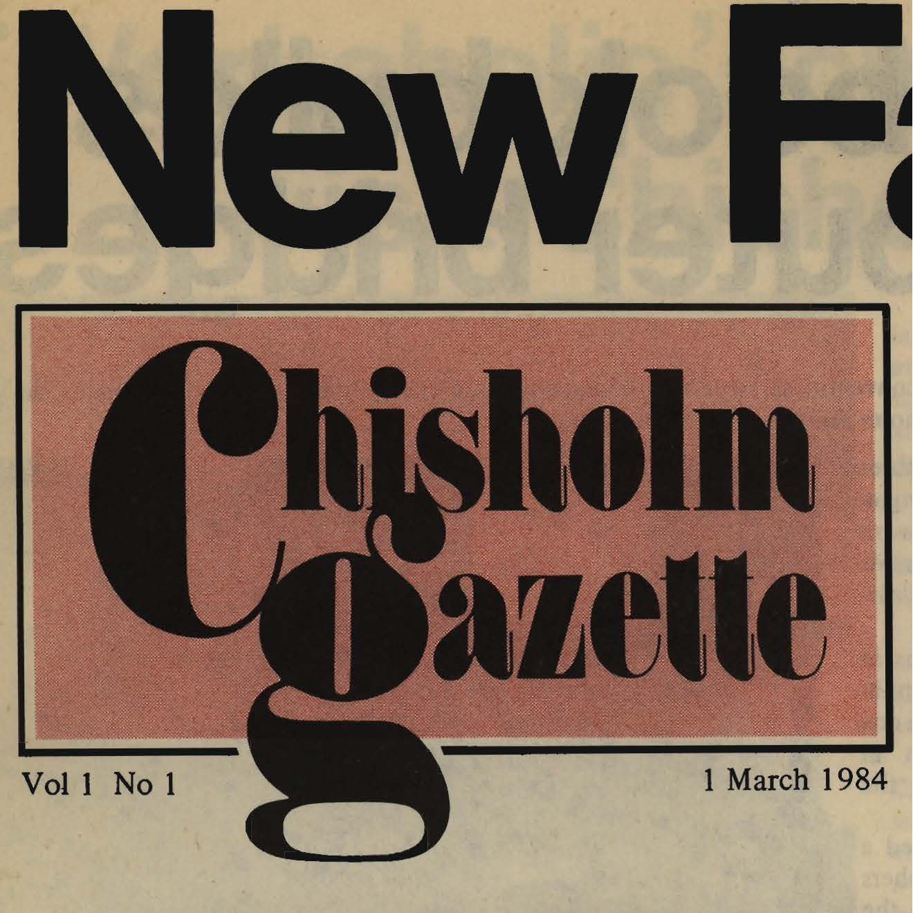 MON652: Chisholm Gazette