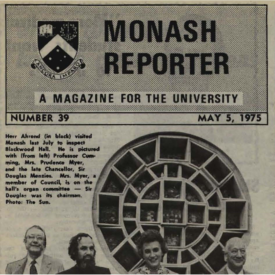 MON924: Monash Reporter