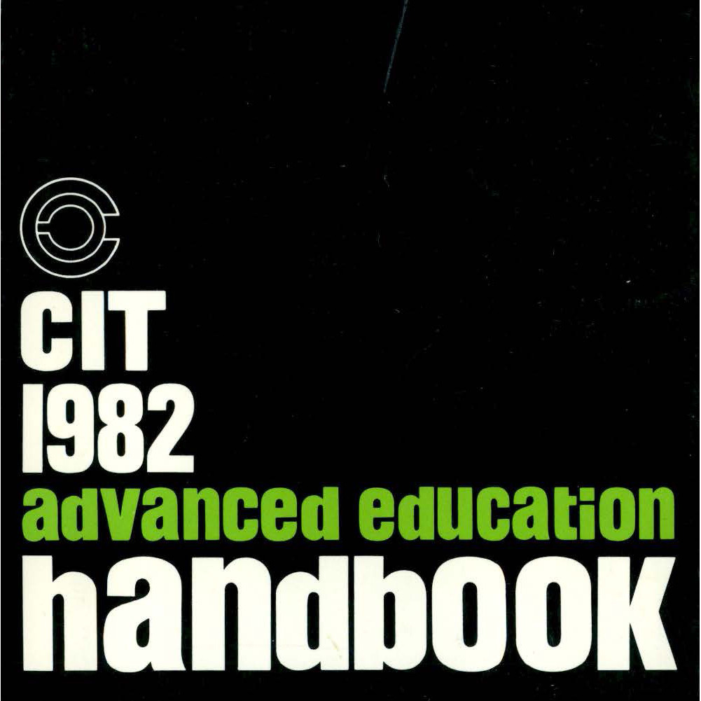 MON934: Handbooks (Caulfield/Chisholm Institute of Technology)