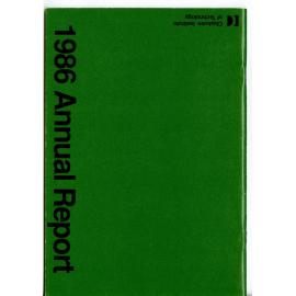 CIOT Annual Report  1986