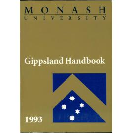 Monash University College Gippsland Handbook 1993