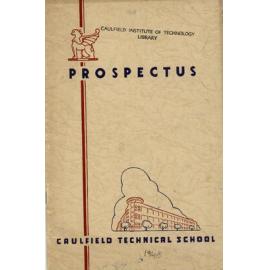 Caulfield Technical School Prospectus [1948]