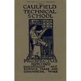 Caulfield Technical School Prospectus 1928-29