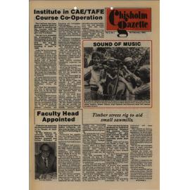 Chisholm Gazette vol.2, no.1