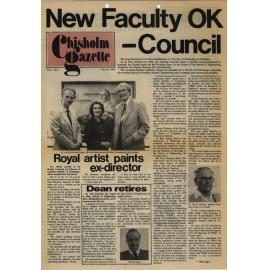 Chisholm Gazette vol.1, no.1