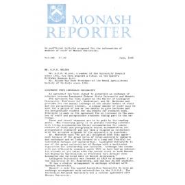 Monash Reporter vol.3, no.20
