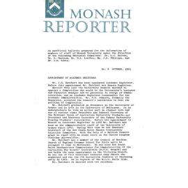 Monash Reporter 1965, no.8