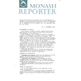 Monash Reporter 1964, no.6