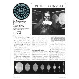 Monash Review: what's new in education, research and community services no.4-73