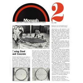 Monash: What's new in education, research and community services no.2