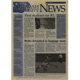 Monash University News vol.1, no.5
