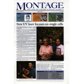 Montage: News from the Campuses of Monash University Vol.4, Issue 1