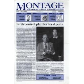 Montage: News from the Campuses of Monash University Vol.3, Issue 7