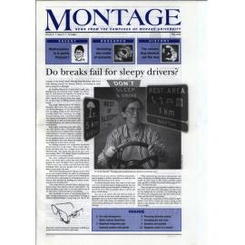 Montage: News from the Campuses of Monash University Vol.3, Issue 3