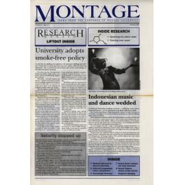 Montage: News from the Campuses of Monash University Vol.2, Issue 9