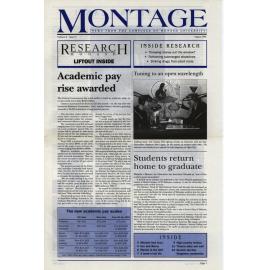 Montage: News from the Campuses of Monash University Vol.2, Issue 7
