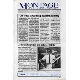 Montage: News from the Campuses of Monash University Vol.1, Issue 3