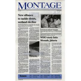 Montage: News from the Campuses of Monash University Vol.1, Issue 1