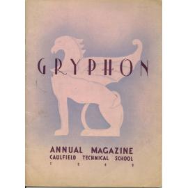 Gryphon: [second] annual magazine Caulfield Technical School  1949