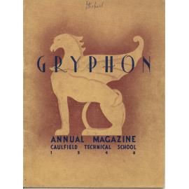 Gryphon: [first] annual magazine Caulfield Technical School  1948