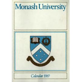 Monash University Calendar 1987